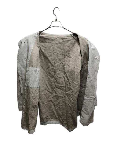 OUTIL（ウティ）OUTIL (ウティ) リネンテーラードジャケット ベージュ サイズ:３の古着・服飾アイテム