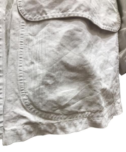 OUTIL（ウティ）OUTIL (ウティ) リネンテーラードジャケット ベージュ サイズ:３の古着・服飾アイテム