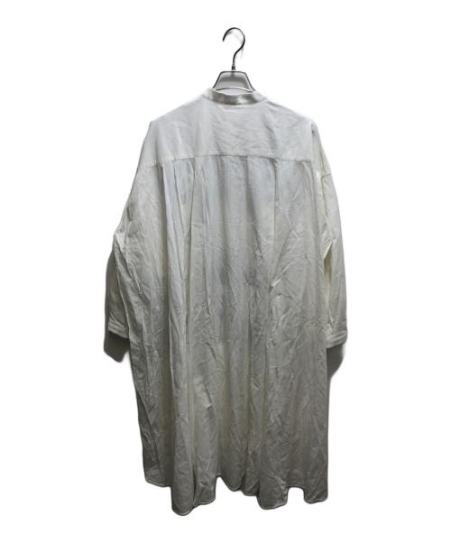 ENFOLD（エンフォルド）ENFOLD (エンフォルド) シャツワンピース ホワイト サイズ:38の古着・服飾アイテム