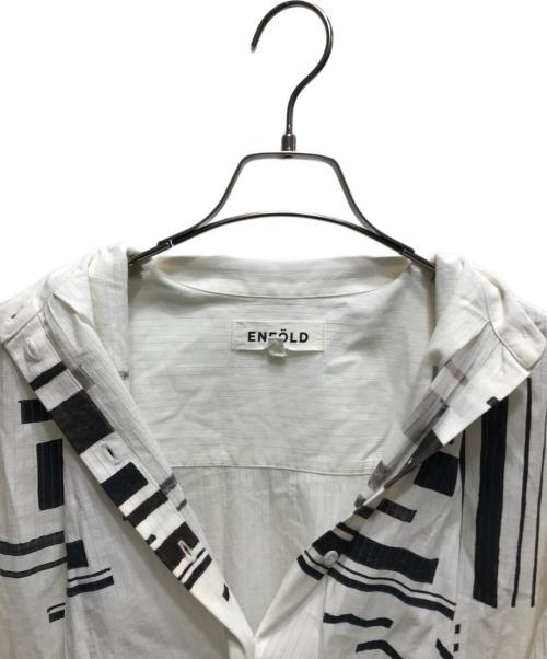 ENFOLD（エンフォルド）ENFOLD (エンフォルド) シャツワンピース ホワイト サイズ:38の古着・服飾アイテム