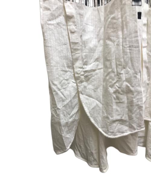 ENFOLD（エンフォルド）ENFOLD (エンフォルド) シャツワンピース ホワイト サイズ:38の古着・服飾アイテム