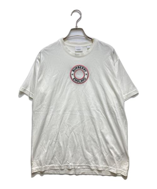 BURBERRY LONDON（バーバリーロンドン）BURBERRY LONDON (バーバリーロンドン) アーチウェア ロゴ 半袖 Tシャツ ホワイト サイズ:XXSの古着・服飾アイテム