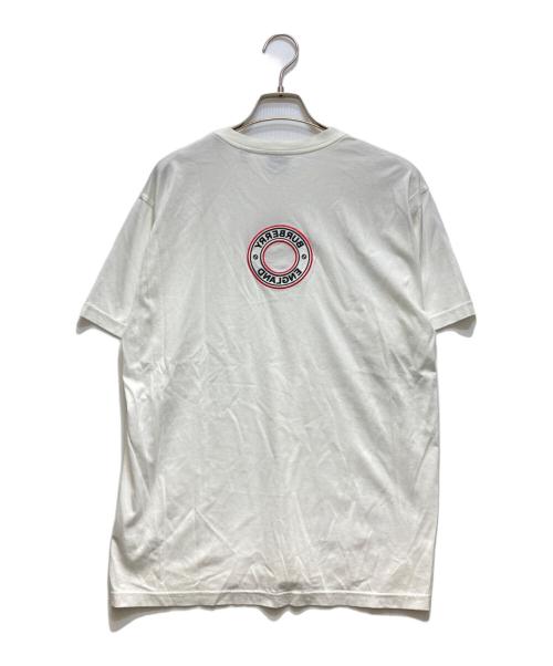 BURBERRY LONDON（バーバリーロンドン）BURBERRY LONDON (バーバリーロンドン) アーチウェア ロゴ 半袖 Tシャツ ホワイト サイズ:XXSの古着・服飾アイテム