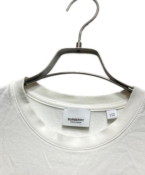 BURBERRY LONDON（バーバリーロンドン）BURBERRY LONDON (バーバリーロンドン) アーチウェア ロゴ 半袖 Tシャツ ホワイト サイズ:XXSの古着・服飾アイテム