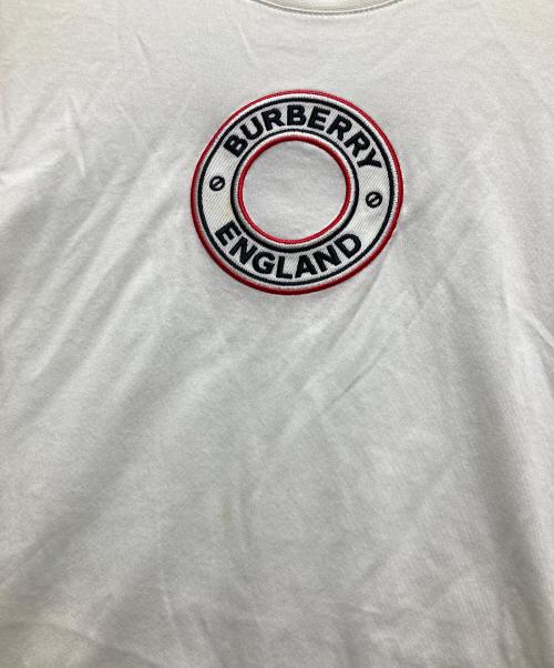 BURBERRY LONDON（バーバリーロンドン）BURBERRY LONDON (バーバリーロンドン) アーチウェア ロゴ 半袖 Tシャツ ホワイト サイズ:XXSの古着・服飾アイテム