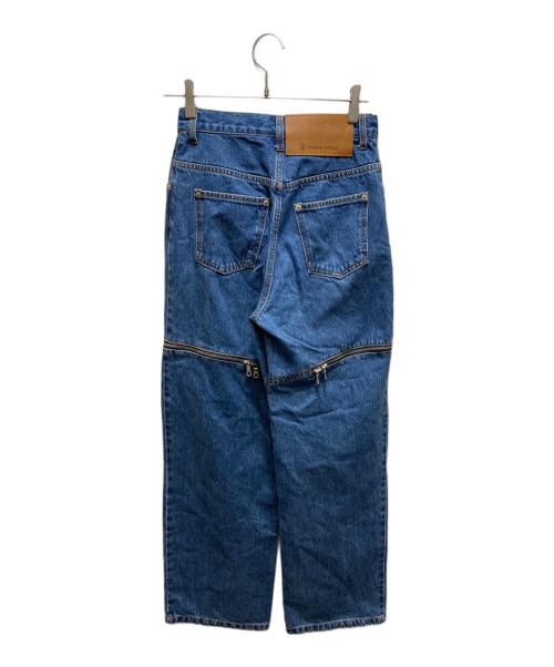 MAISON SPECIAL（メゾンスペシャル）MAISON SPECIAL (メゾンスペシャル) Side Slash Denim Pants(サイドスラッシュデニムパンツ) インディゴ サイズ:36の古着・服飾アイテム