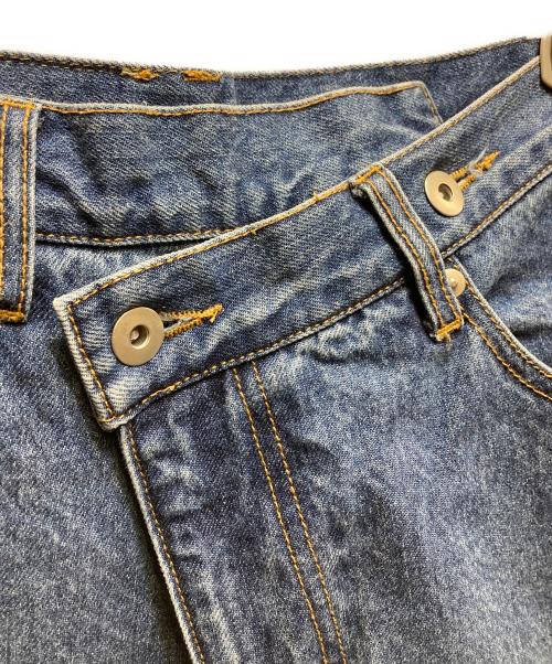 MAISON SPECIAL（メゾンスペシャル）MAISON SPECIAL (メゾンスペシャル) Side Slash Denim Pants(サイドスラッシュデニムパンツ) インディゴ サイズ:36の古着・服飾アイテム