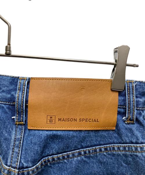 MAISON SPECIAL（メゾンスペシャル）MAISON SPECIAL (メゾンスペシャル) Side Slash Denim Pants(サイドスラッシュデニムパンツ) インディゴ サイズ:36の古着・服飾アイテム