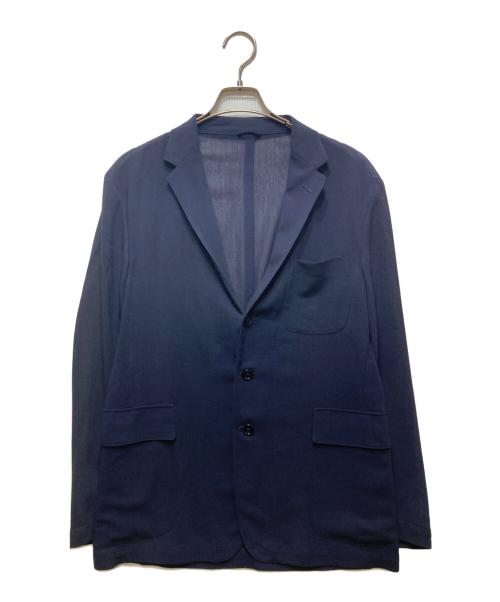 RALPH LAUREN Purple Label（ラルフ ローレン パープル レーベル）RALPH LAUREN PURPLE LABEL (ラルフ ローレン パープル レーベル) サマーウール3Bテーラードジャケット ネイビー サイズ:40の古着・服飾アイテム