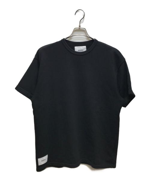 WTAPS（ダブルタップス）WTAPS (ダブルタップス) 半袖スウェット 231ATDT-CSM24 ブラック サイズ:2の古着・服飾アイテム