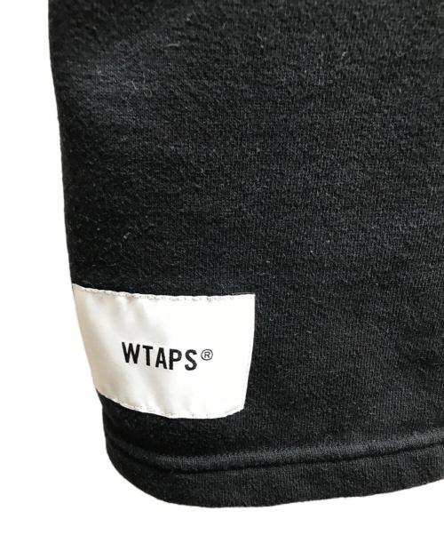 WTAPS（ダブルタップス）WTAPS (ダブルタップス) 半袖スウェット 231ATDT-CSM24 ブラック サイズ:2の古着・服飾アイテム
