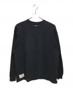 WTAPSダブルタップス）の古着「LS/COTTON.SIGN」｜ブラック