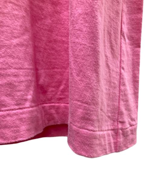 COMME des GARCONS GIRL（コムデギャルソンガール）COMME des GARCONS GIRL (コムデギャルソンガール) AD2020 ハートワッペンカットソーワンピース NY-T303 ピンク サイズ:Mの古着・服飾アイテム