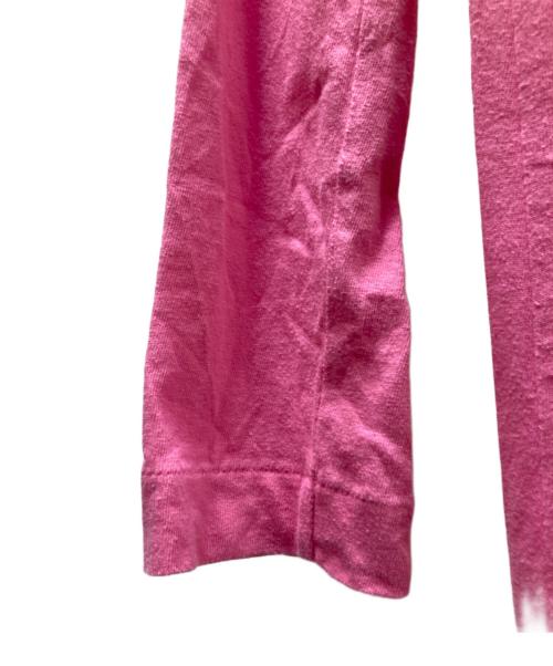 COMME des GARCONS GIRL（コムデギャルソンガール）COMME des GARCONS GIRL (コムデギャルソンガール) AD2020 ハートワッペンカットソーワンピース NY-T303 ピンク サイズ:Mの古着・服飾アイテム
