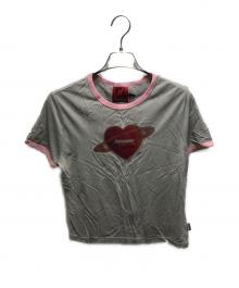 Heaven by Marc Jacobs（ヘブンバイマークジェイコブス）の古着「HEAT SENSITIVE BABY TEE（ハートセンシティブバイビーティー）　」｜グレー