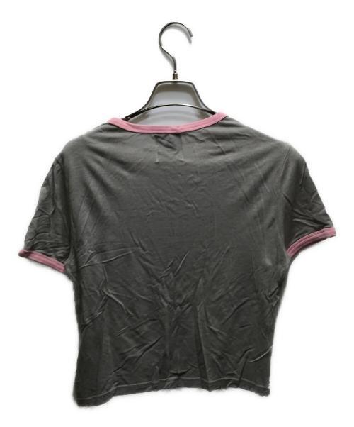 Heaven by Marc Jacobs（ヘブンバイマークジェイコブス）Heaven by Marc Jacobs (ヘブンバイマークジェイコブス) HEAT SENSITIVE BABY TEE（ハートセンシティブバイビーティー）　 グレー サイズ:Mの古着・服飾アイテム