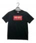 KENZO（ケンゾー）の古着「ロゴプリントTシャツ FC62TS0104SY」｜ブラック