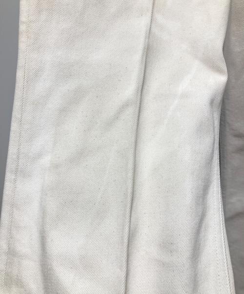 AURALEE（オーラリー）AURALEE (オーラリー) HARD TWIST DENIM 5P PANTS(ハードツウィストデニム５Pパンツ)　 アイボリー サイズ:30の古着・服飾アイテム