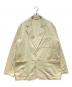 AURALEE（オーラリー）の古着「LOOSE TWILL OVER JACKET / ルーズツイルオーバージャケット」｜ベージュ