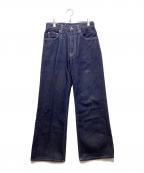 Acne studiosアクネ ストゥディオズ）の古着「2021M NEW RAW ルーズフィットデニムパンツ B00385」｜インディゴ