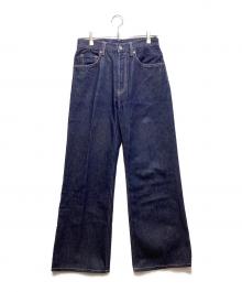 Acne studios（アクネ ストゥディオズ）の古着「2021M NEW RAW ルーズフィットデニムパンツ B00385」｜インディゴ