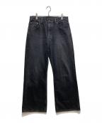 Acne studiosアクネ ストゥディオズ）の古着「2021Ｍ Vintage Black / ルーズフィットジーンズ B00363」｜ブラック