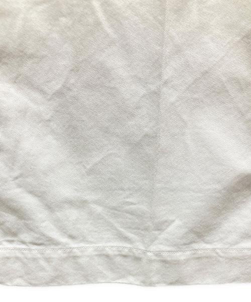 AURALEE（オーラリー）AURALEE (オーラリー) WASHED FINX CHINO ONEーTUCK PANTS(ウォッシュドフィンクスチノワンタックパンツ)　 アイボリー サイズ:3の古着・服飾アイテム