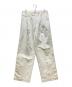 AURALEE（オーラリー）の古着「WASHED FINX CHINO ONEーTUCK PANTS(ウォッシュドフィンクスチノワンタックパンツ)　」｜アイボリー