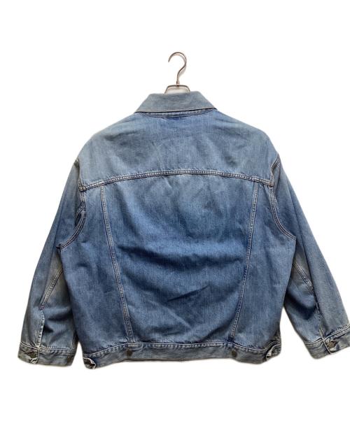 Acne studios（アクネ ストゥディオズ）ACNE STUDIOS (アクネ ストゥディオズ) ルーズフィット ウォッシュドデニムジャケットFN-UX-OUTW000016/C90094 インディゴ サイズ:SMの古着・服飾アイテム