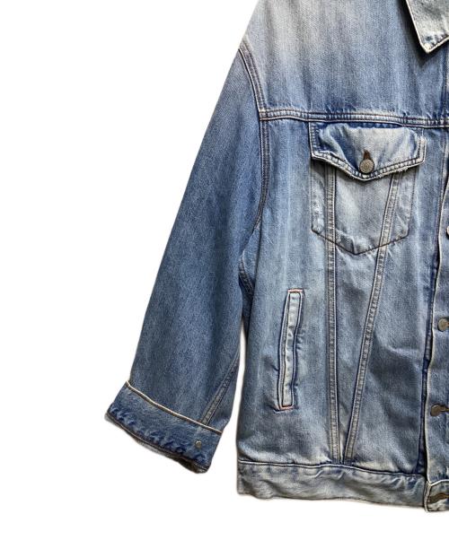 Acne studios（アクネ ストゥディオズ）ACNE STUDIOS (アクネ ストゥディオズ) ルーズフィット ウォッシュドデニムジャケットFN-UX-OUTW000016/C90094 インディゴ サイズ:SMの古着・服飾アイテム