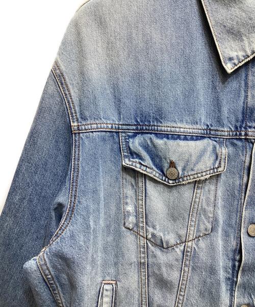 Acne studios（アクネ ストゥディオズ）ACNE STUDIOS (アクネ ストゥディオズ) ルーズフィット ウォッシュドデニムジャケットFN-UX-OUTW000016/C90094 インディゴ サイズ:SMの古着・服飾アイテム