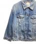 中古・古着 ACNE STUDIOS (アクネ ストゥディオズ) ルーズフィット ウォッシュドデニムジャケットFN-UX-OUTW000016/C90094 インディゴ サイズ:SM：30000円