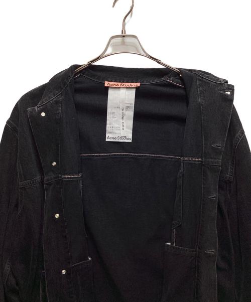 Acne studios（アクネ ストゥディオズ）Acne studios (アクネ ストゥディオズ) リラックスフィット デニム ジャケット FN-UX-OUTW000062 / C90179 ブラック サイズ:Mの古着・服飾アイテム