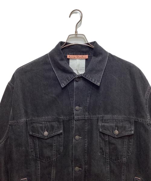 Acne studios（アクネ ストゥディオズ）Acne studios (アクネ ストゥディオズ) リラックスフィット デニム ジャケット FN-UX-OUTW000062 / C90179 ブラック サイズ:Mの古着・服飾アイテム