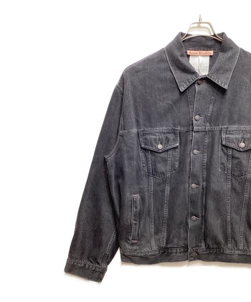 Acne studios（アクネ ストゥディオズ）Acne studios (アクネ ストゥディオズ) リラックスフィット デニム ジャケット FN-UX-OUTW000062 / C90179 ブラック サイズ:Mの古着・服飾アイテム