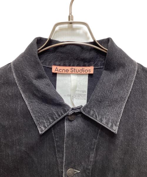 Acne studios（アクネ ストゥディオズ）Acne studios (アクネ ストゥディオズ) リラックスフィット デニム ジャケット FN-UX-OUTW000062 / C90179 ブラック サイズ:Mの古着・服飾アイテム
