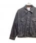 中古・古着 Acne studios (アクネ ストゥディオズ) リラックスフィット デニム ジャケット FN-UX-OUTW000062 / C90179 ブラック サイズ:M：40000円
