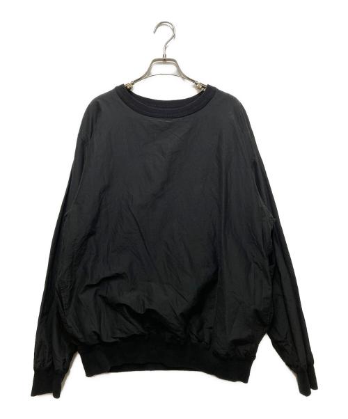 COMOLI（コモリ）COMOLI (コモリ) リバーシブル プルオーバー B01-06013 ブラック サイズ:3の古着・服飾アイテム
