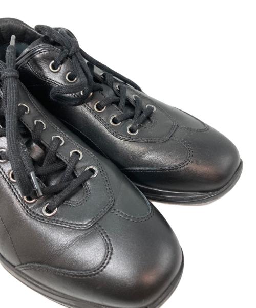 PRADA SPORTS（プラダスポーツ）PRADA SPORTS (プラダスポーツ) レザーローカットスニーカー　SIZE 35　4897　箱付 ブラック サイズ:35の古着・服飾アイテム