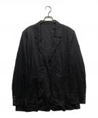 Rumcheラムシェ）の古着「Layered Tuck Jacket (レイヤードタックジャケット）R26S10201」｜ブラック