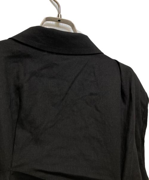 Rumche（ラムシェ）RUMCHE (ラムシェ) Layered Tuck Jacket (レイヤードタックジャケット）R26S10201 ブラック サイズ:FREEの古着・服飾アイテム