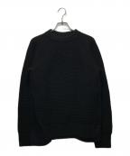 sacaiサカイ）の古着「17AW ドッキングニット　17-03278」｜ブラック