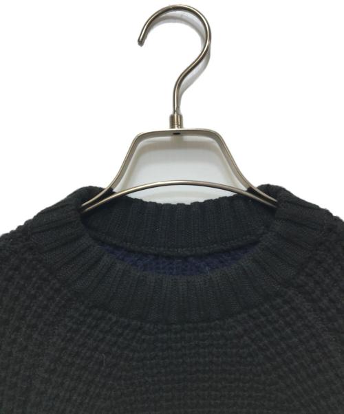 sacai（サカイ）sacai (サカイ) 17AW ドッキングニット　17-03278 ブラック サイズ:1の古着・服飾アイテム