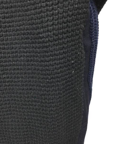 sacai（サカイ）sacai (サカイ) 17AW ドッキングニット　17-03278 ブラック サイズ:1の古着・服飾アイテム