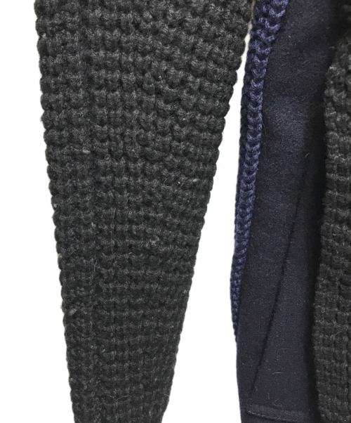 sacai（サカイ）sacai (サカイ) 17AW ドッキングニット　17-03278 ブラック サイズ:1の古着・服飾アイテム