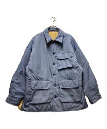AVIREX×little sunny bite（アヴィレックス×リトルサニーバイト）の古着「リバーシブルジャケット」｜イエロー×ブルー
