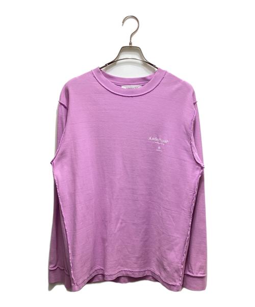 ANDERSSON BELL（アンダーソンベル）ANDERSSON BELL (アンダーソンベル) インサイドアウト ロングスリーブカットソー ピンク サイズ:FREEの古着・服飾アイテム