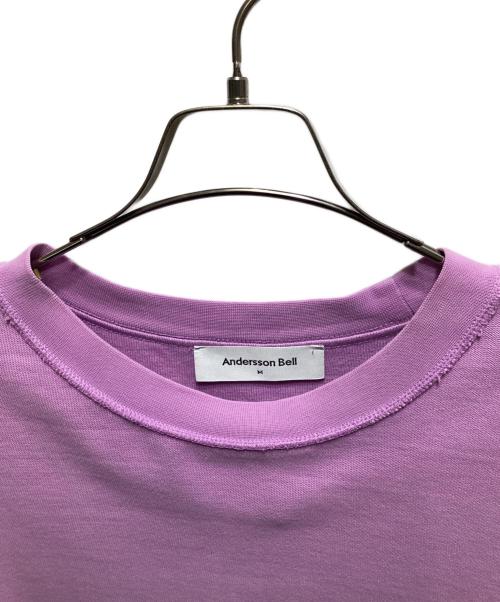 ANDERSSON BELL（アンダーソンベル）ANDERSSON BELL (アンダーソンベル) インサイドアウト ロングスリーブカットソー ピンク サイズ:FREEの古着・服飾アイテム