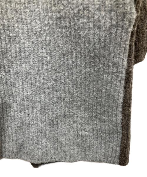 YANYAN（ヤンヤン）yanyan (ヤンヤン) ロングニットカーディガン ブラウン サイズ:XSの古着・服飾アイテム