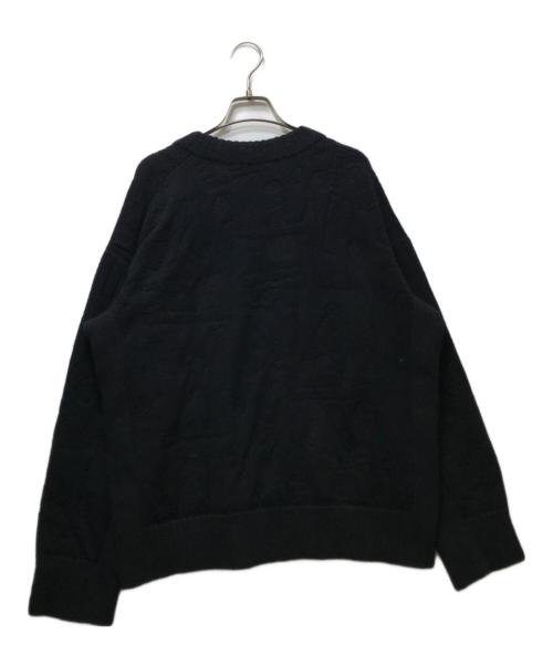 HaaT（ハート）Haat (ハート) クルーネックニット ブラック サイズ:4の古着・服飾アイテム